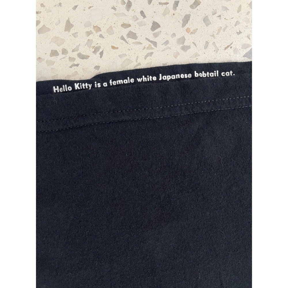 Vtg Johnny Cupcakes Women Medium Black TShirt Hello Kitty Streetwear Kawaii Cute - Picture 6 of 11